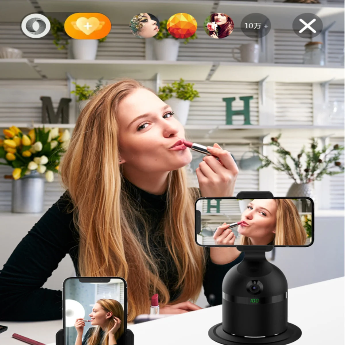 3 in 1 360 Self Videographer Bluetooth Speaker and Remote Control - Image 19