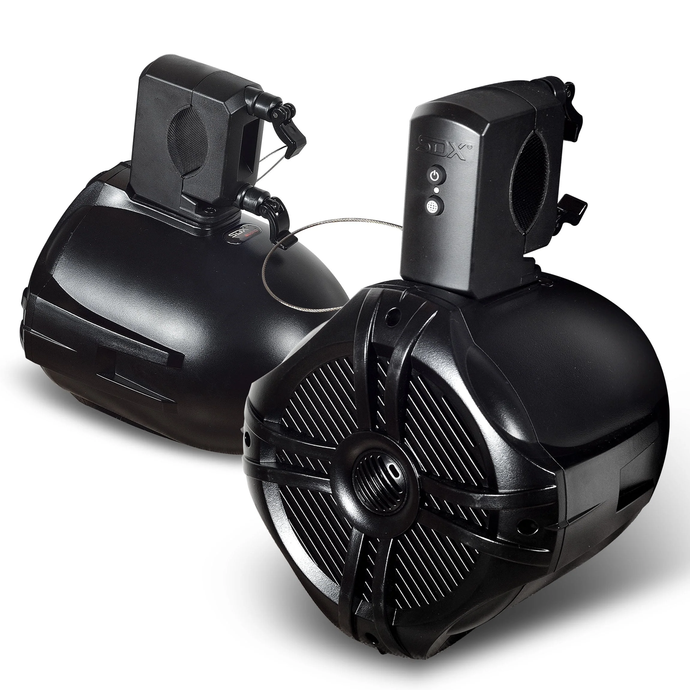 350 Watts Full Wireless 6.5" Wakeboard/Marine Speaker System - Image 9