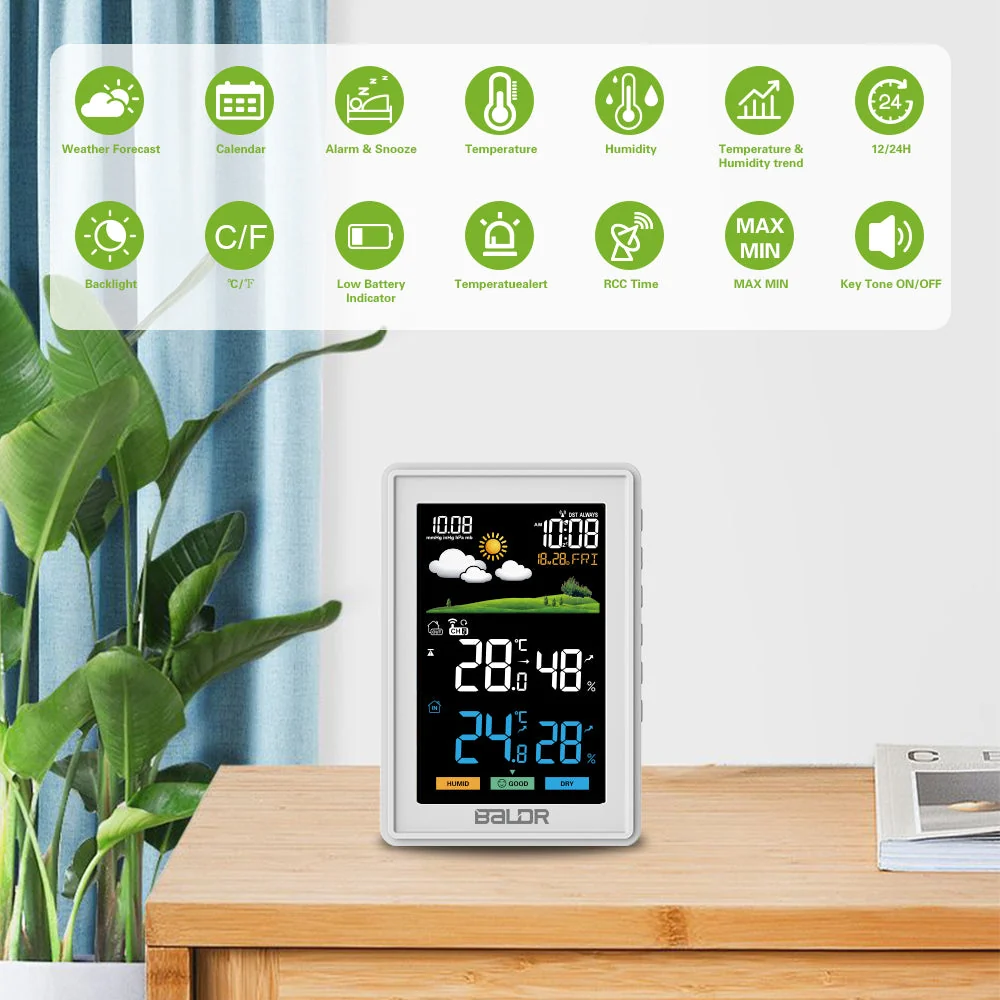 BALDR Weather Station Wireless Indoor Outdoor Thermometer - Image 17