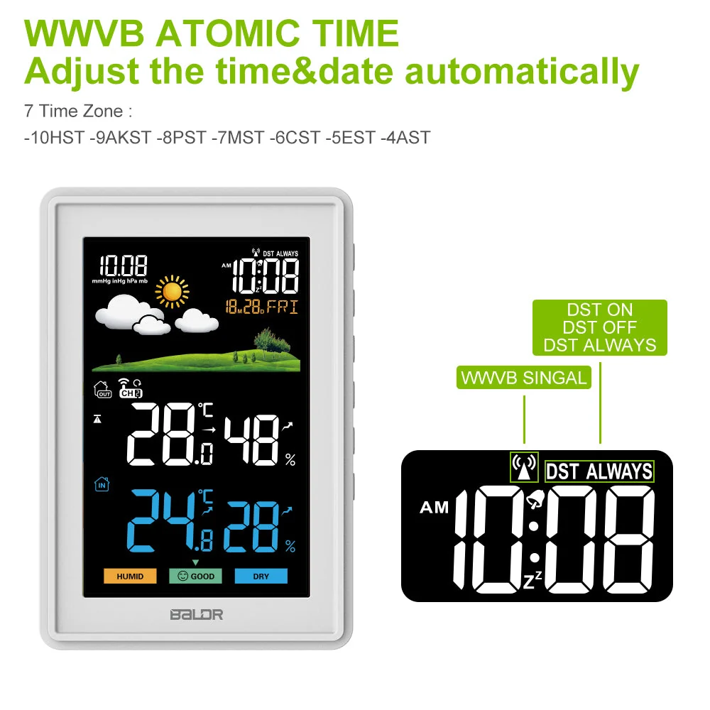 BALDR Weather Station Wireless Indoor Outdoor Thermometer - Image 27