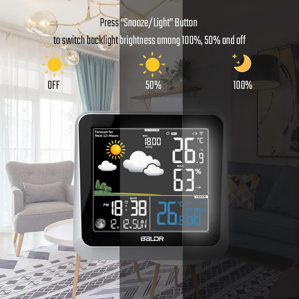 BALDR Wireless Indoor & Outdoor Weather Station - Image 8