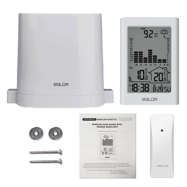 BALDR Wireless Rain Gauge With Remote Sensor - Image 23