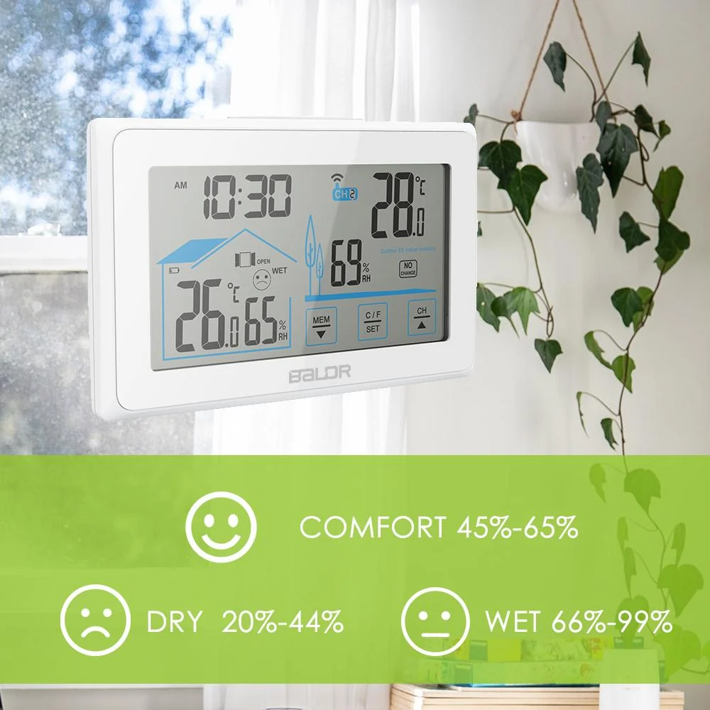 BALDR Wireless Weather Station, Digital Thermometer & Hygrometer (Indoor&Outdoor), - Image 9