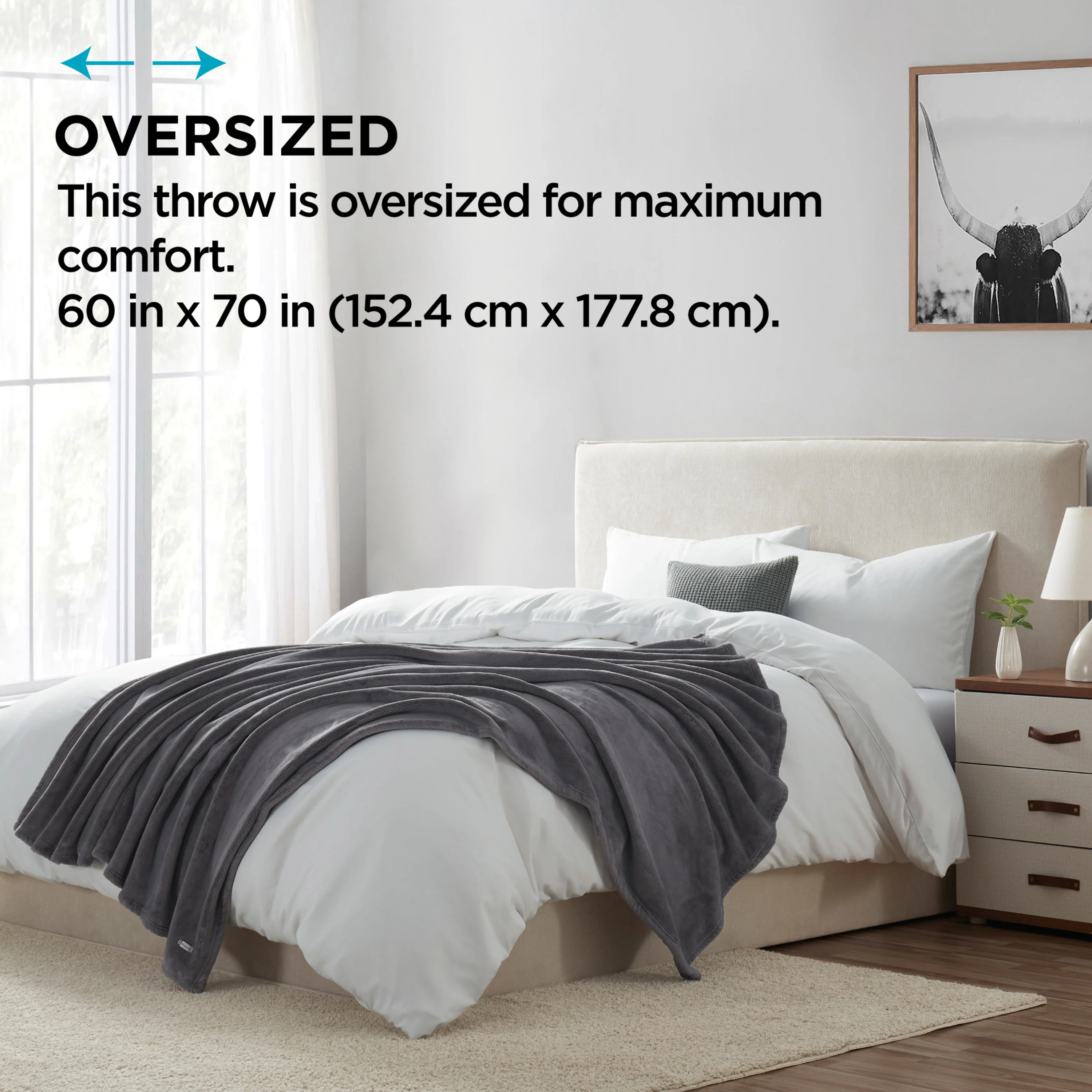 Brookstone NAP Plush Throw - Image 10