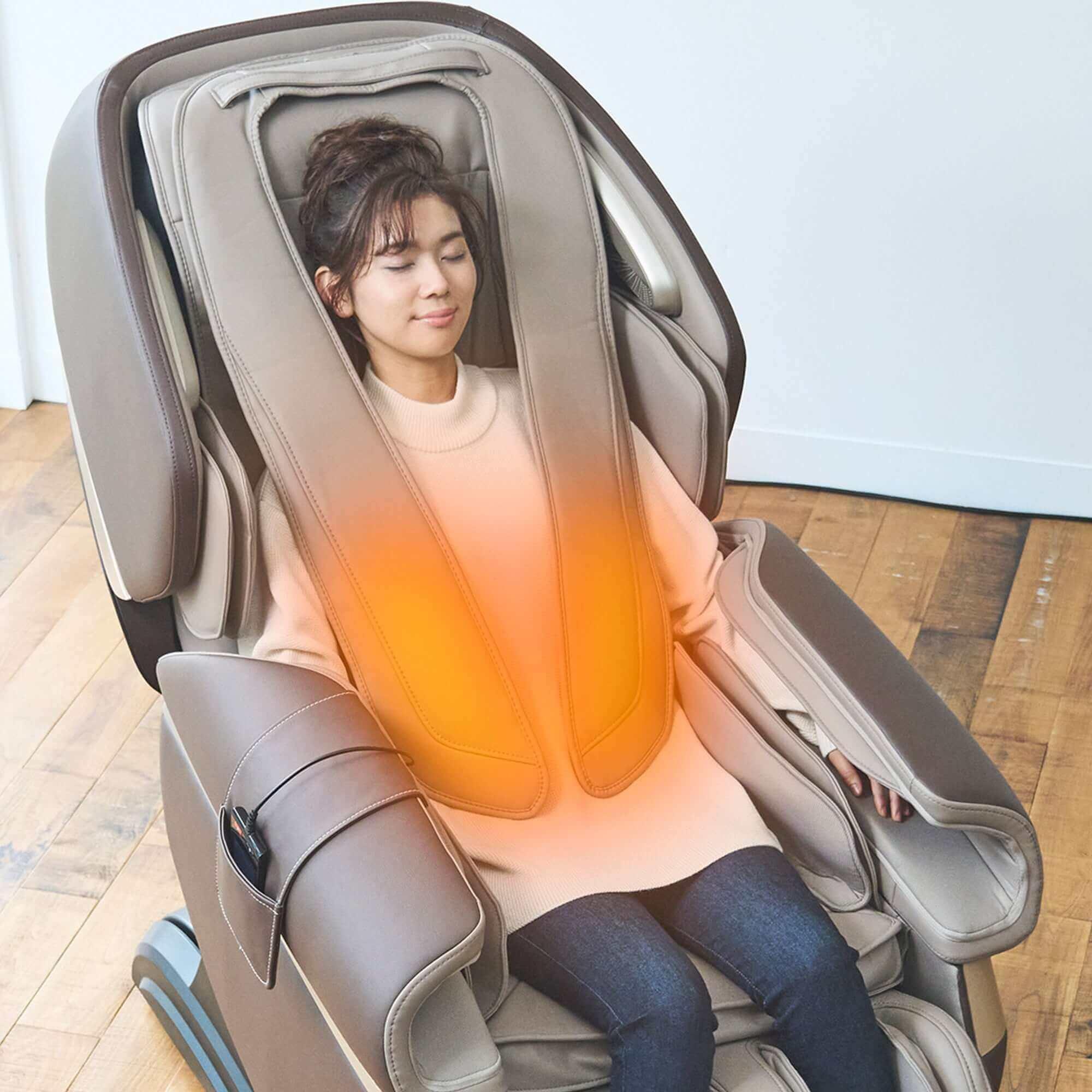 Calm Plus Flex Frame SL Track Massage Chair w/ Touchscreen Remote - Image 12