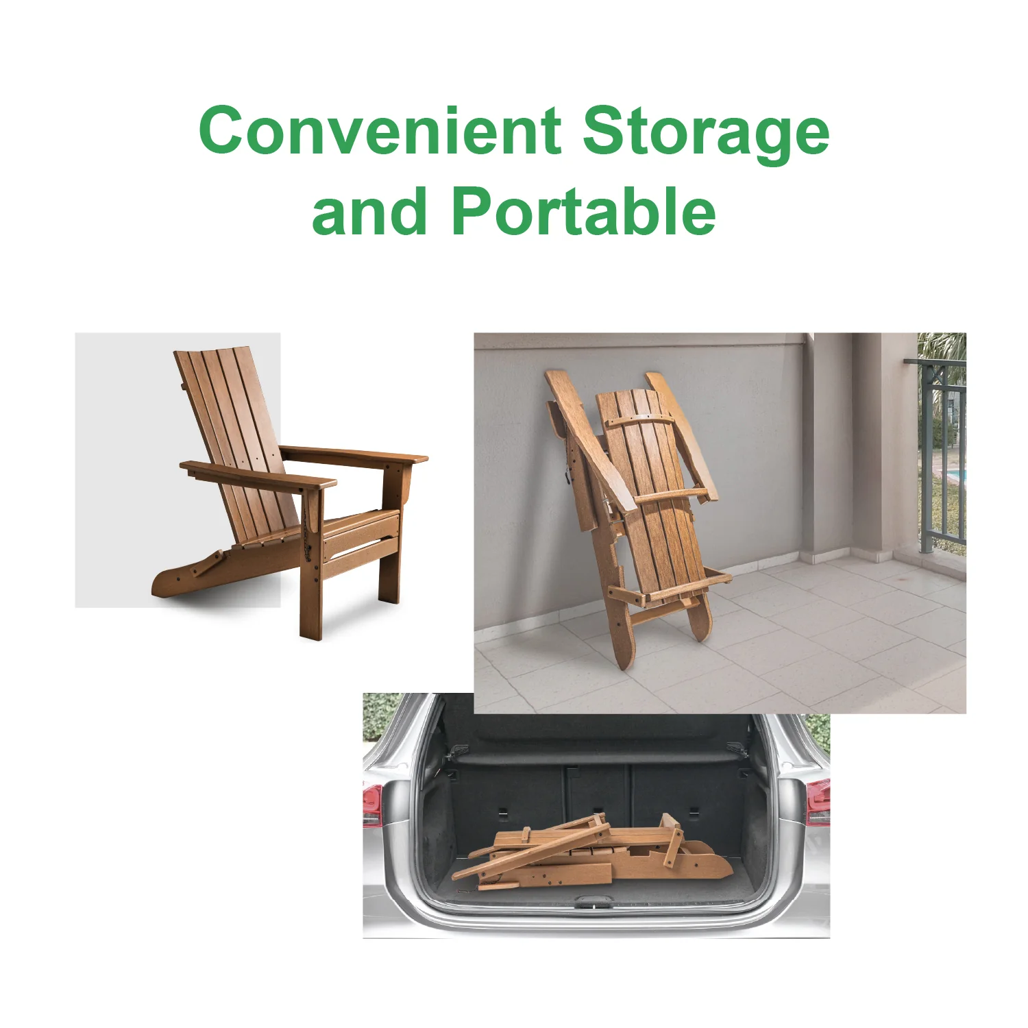 Durapatio Foldable patio furniture 4 set - Image 40