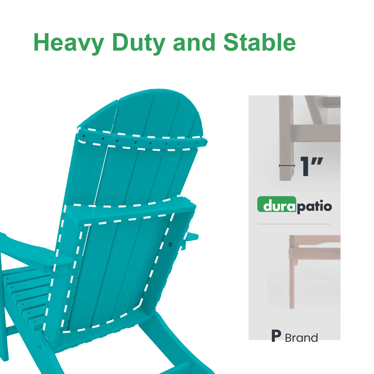Durapatio Heavyduty patio furniture 4 set - Image 47