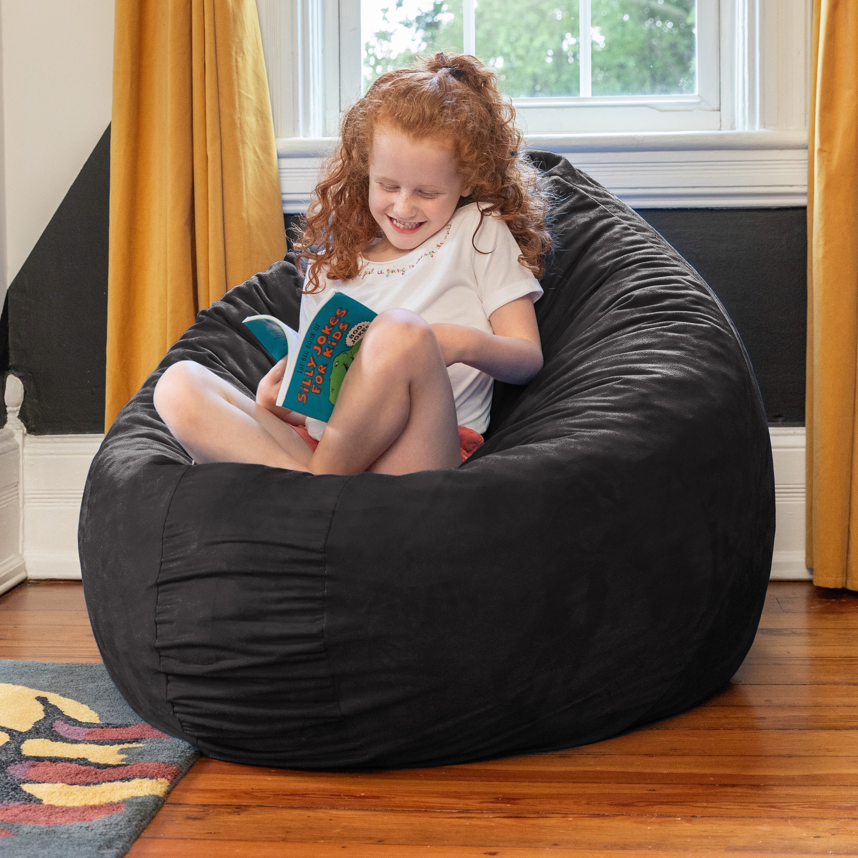Jaxx 4 ft Cocoon Kids Bean Bag - Image 4