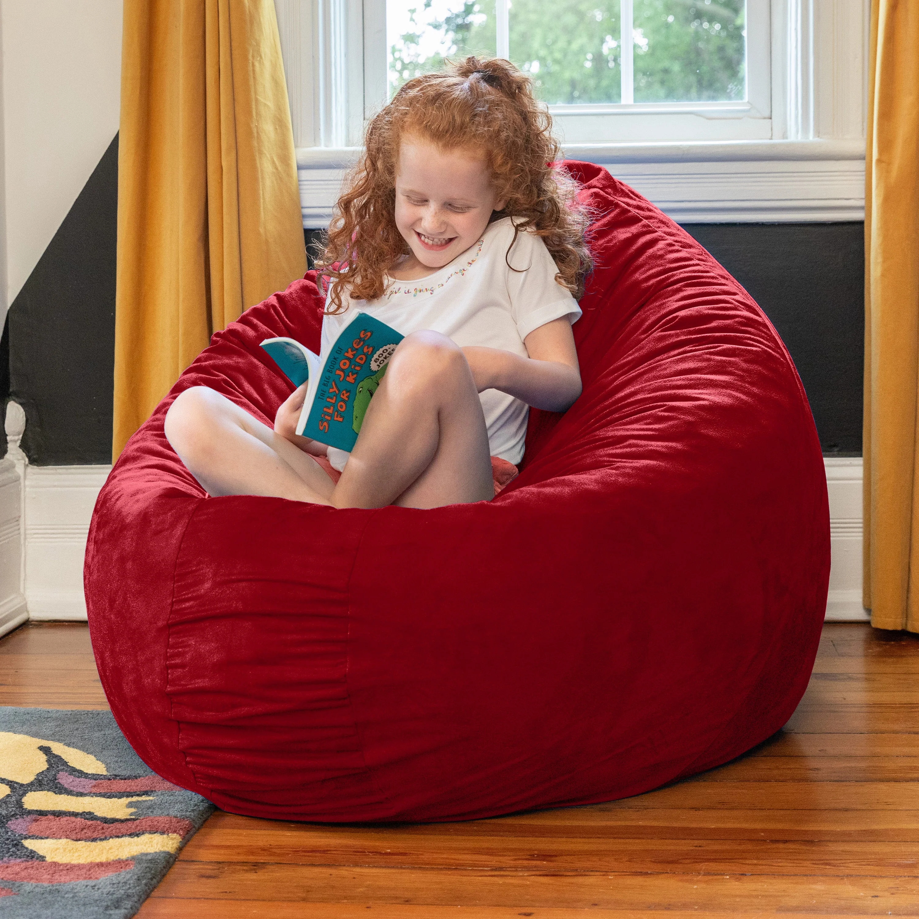 Jaxx 4 ft Cocoon Kids Bean Bag - Image 5