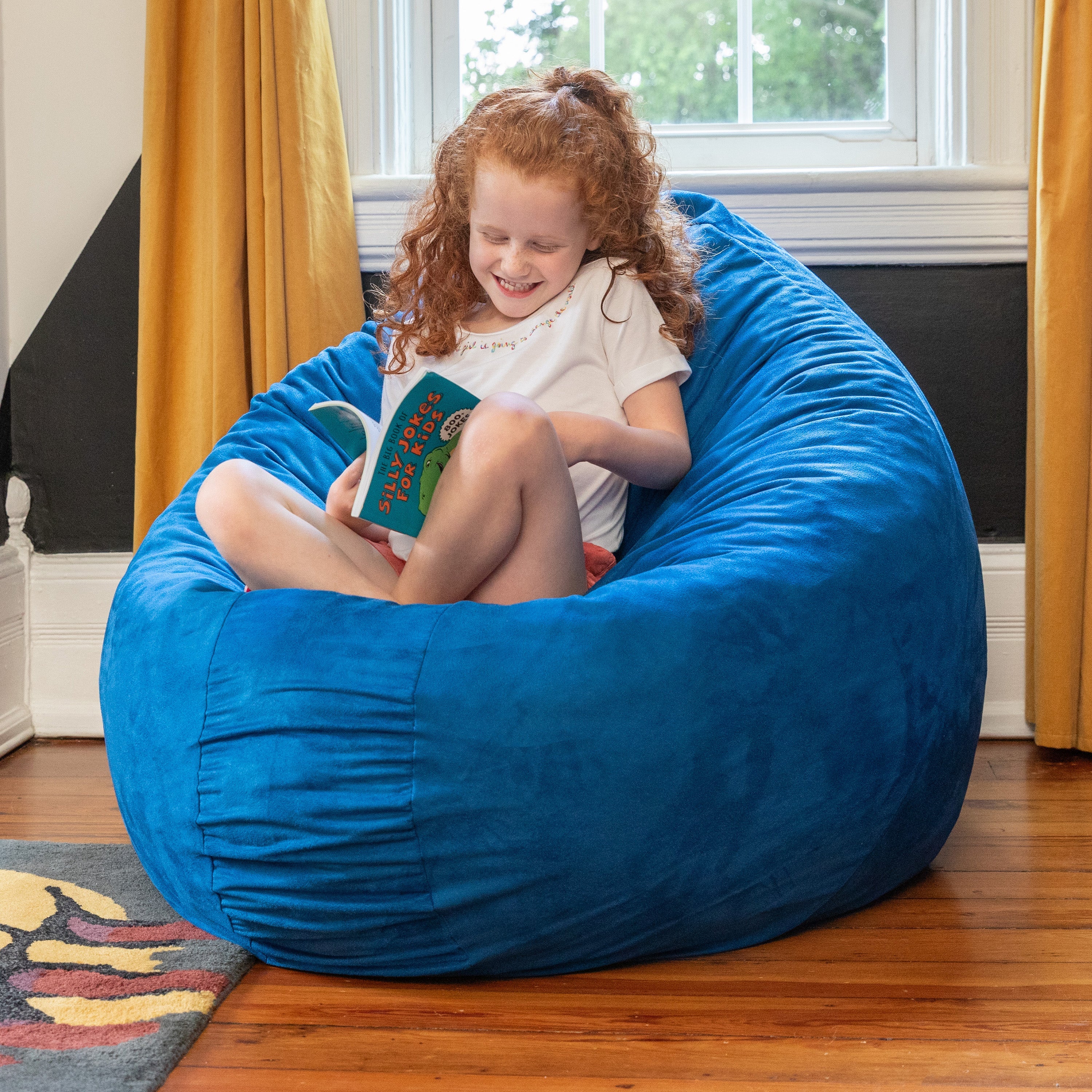 Jaxx 4 ft Cocoon Kids Bean Bag - Image 7