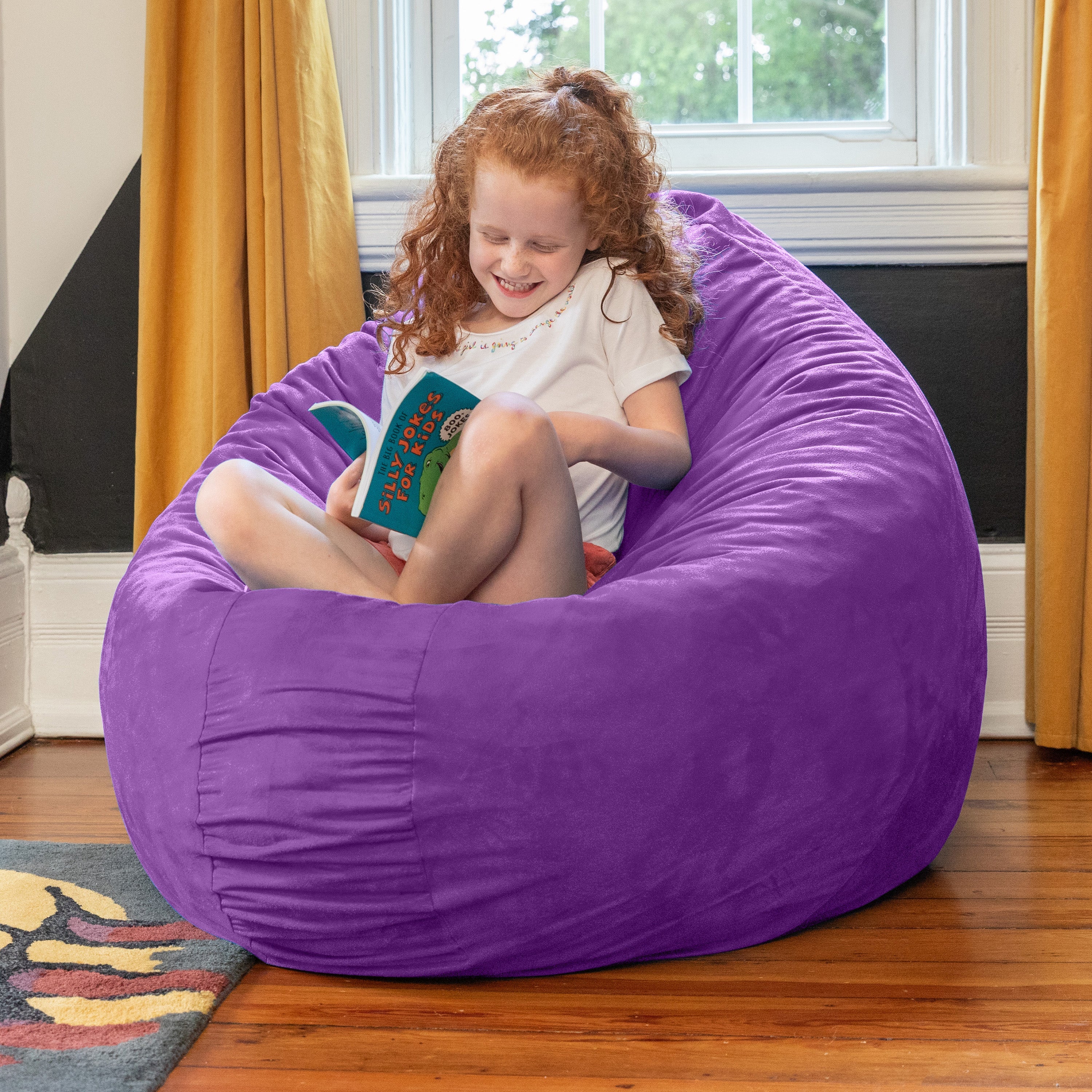 Jaxx 4 ft Cocoon Kids Bean Bag - Image 8