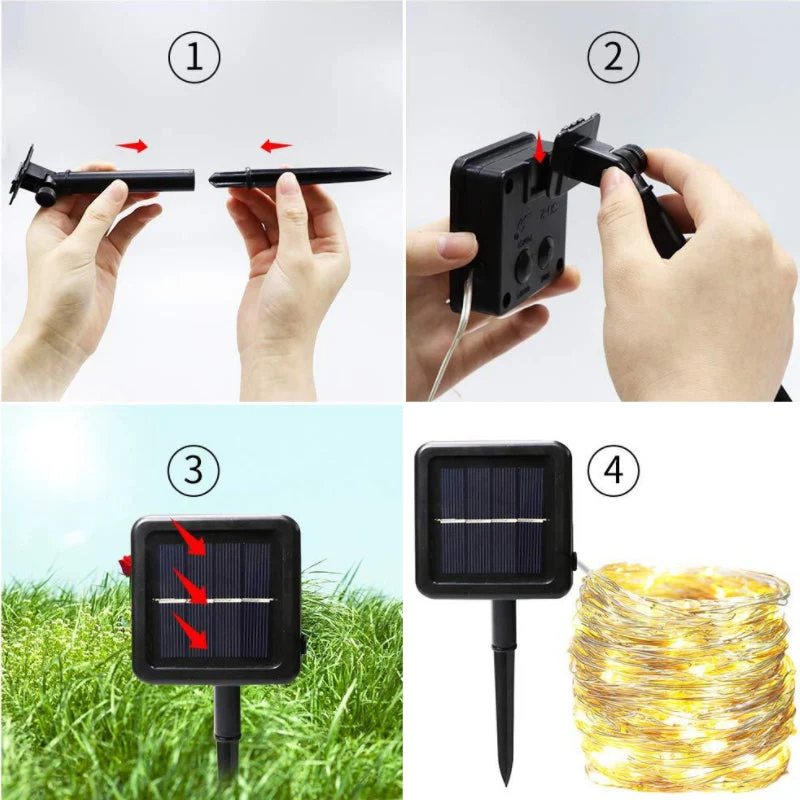 Mini Fiery Lights With Solar Power - Image 3