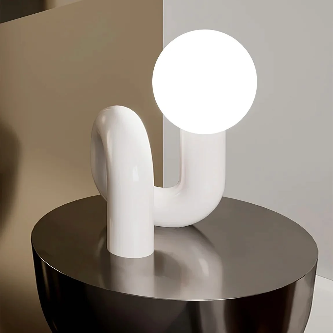 Modern Spiral Bedside Table Lamp - Quirky Whimsical Desk Lamp by INSPECIAL HOME - Image 4
