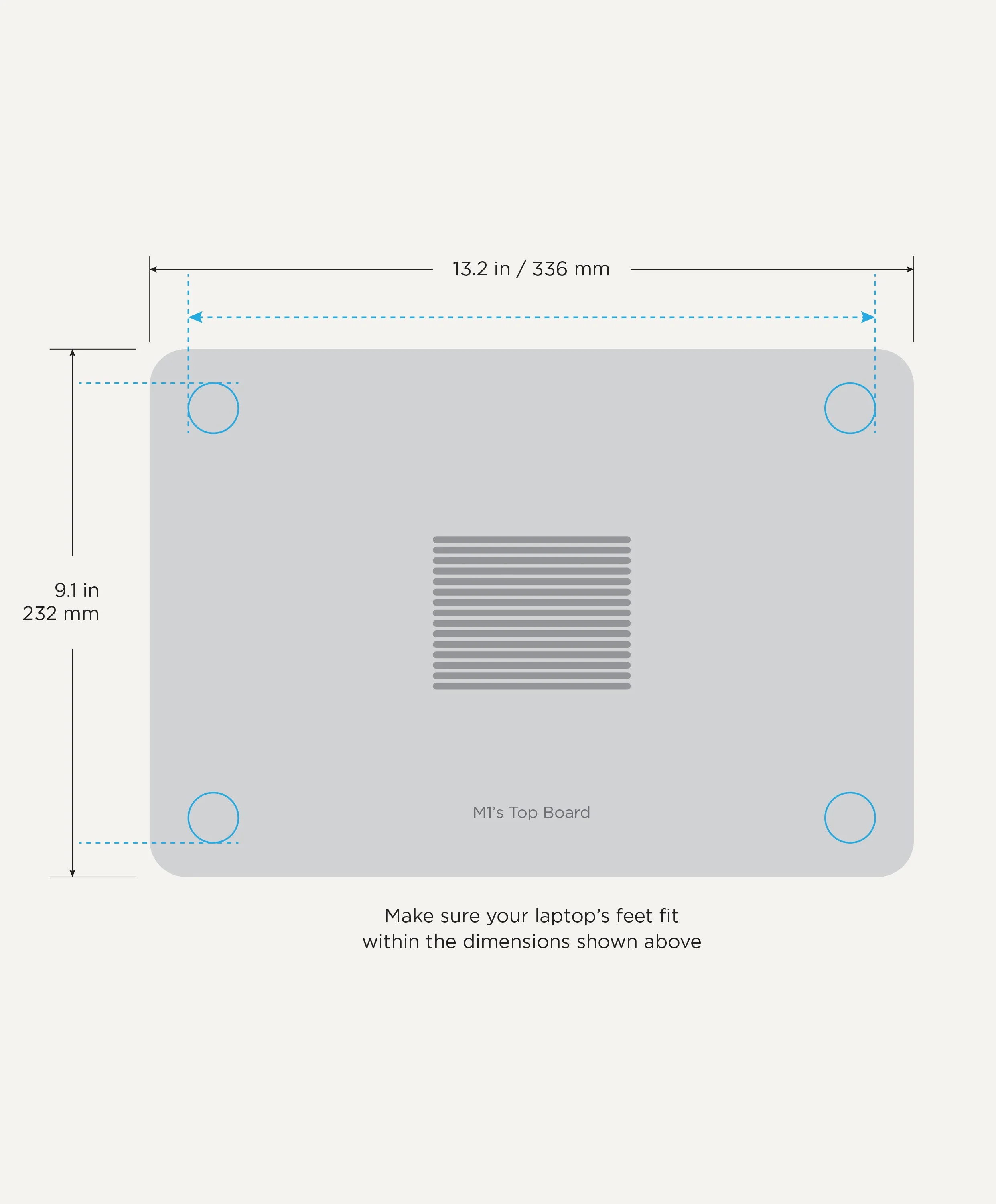 Mossion M1 Laptop Stand - Silver Metallic - Image 7