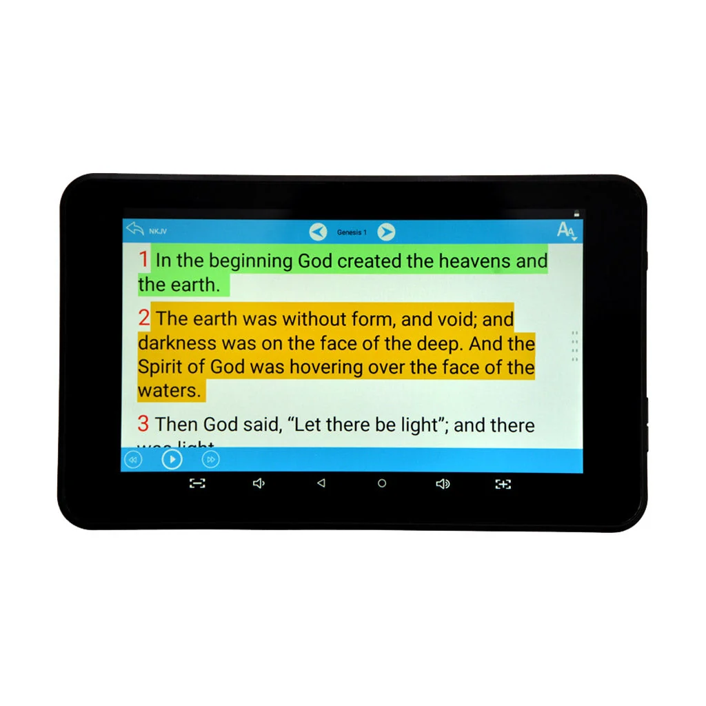 My EBible 8" eReader and Audio Player - Image 4