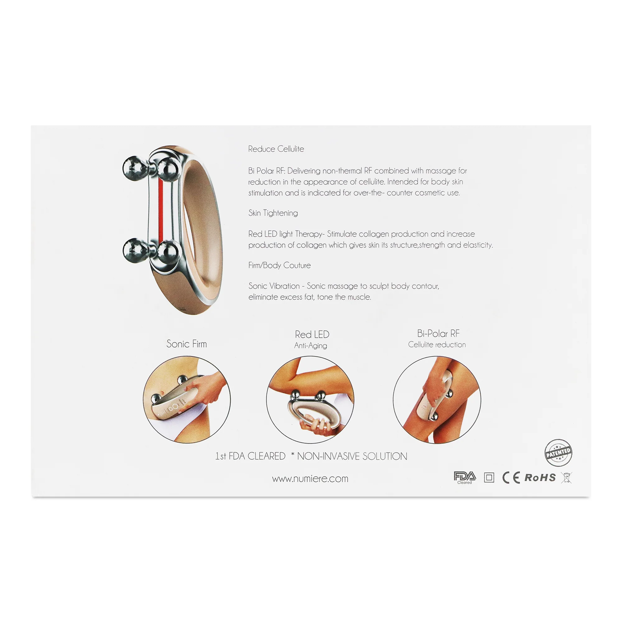 Numiere Body -  Cellulite Reducing, Body Toning & Skin Tightening - Image 2