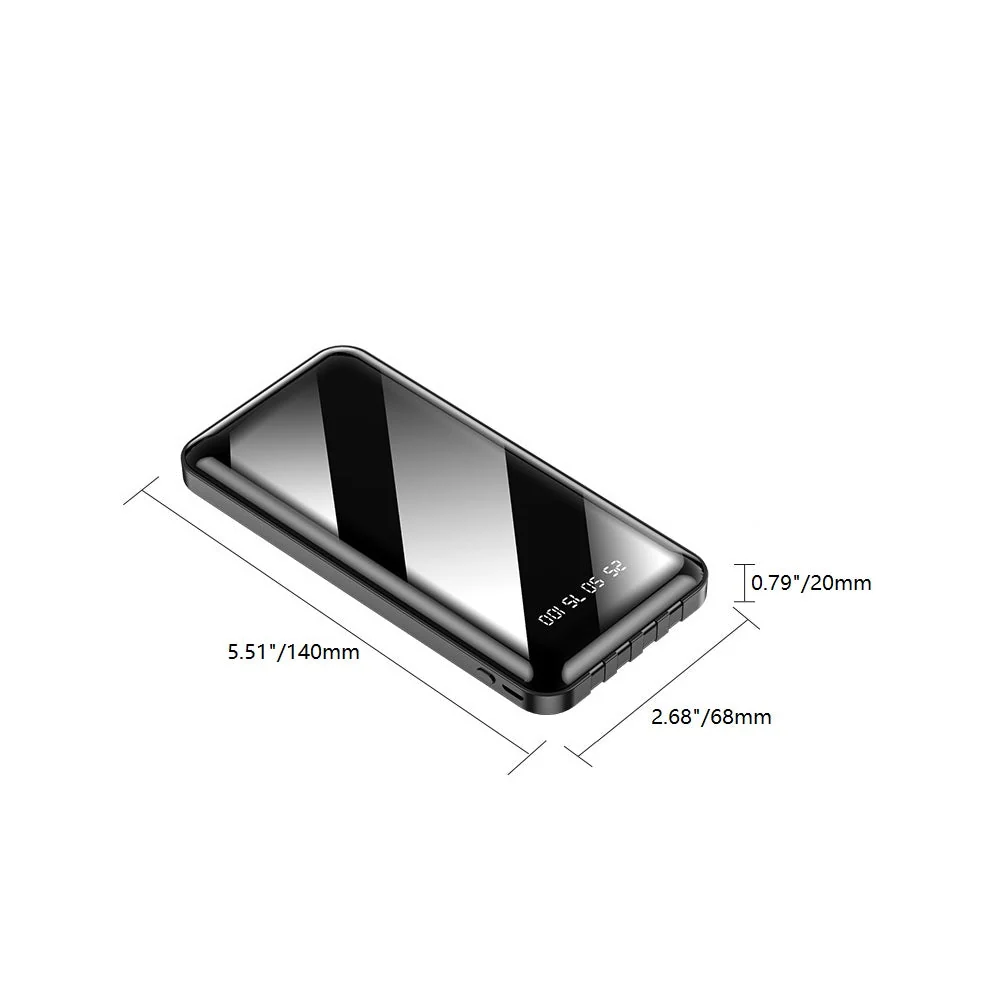 Power Bank With Built-in Full-Set Charging Cables - Image 6
