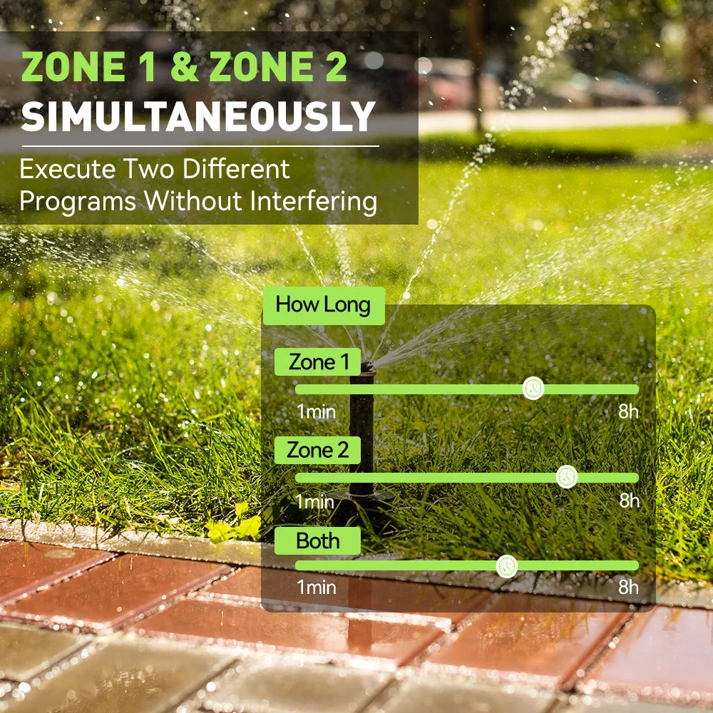 RAINPOINT 2-Zone Smart Water Timer for Garden Hose - Image 6
