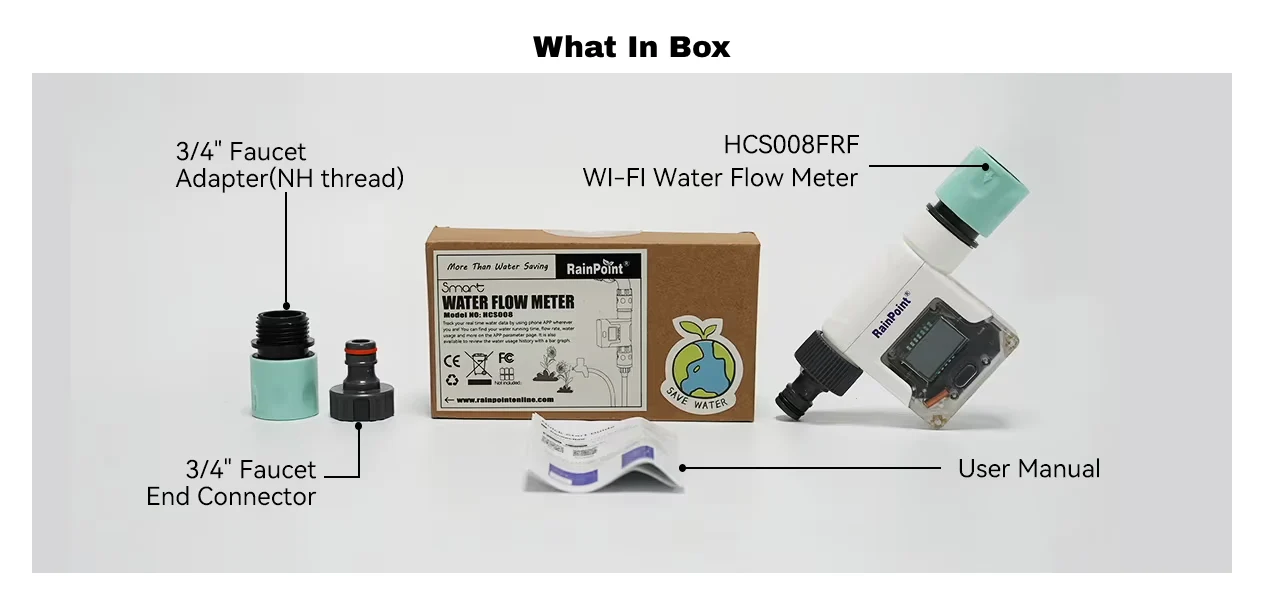 RainPoint Wi-Fi Water Flow Meter - Image 13