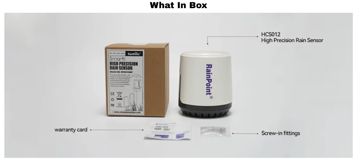 RainPoint Wireless Wi-Fi Digital Rain Gauge - Image 11