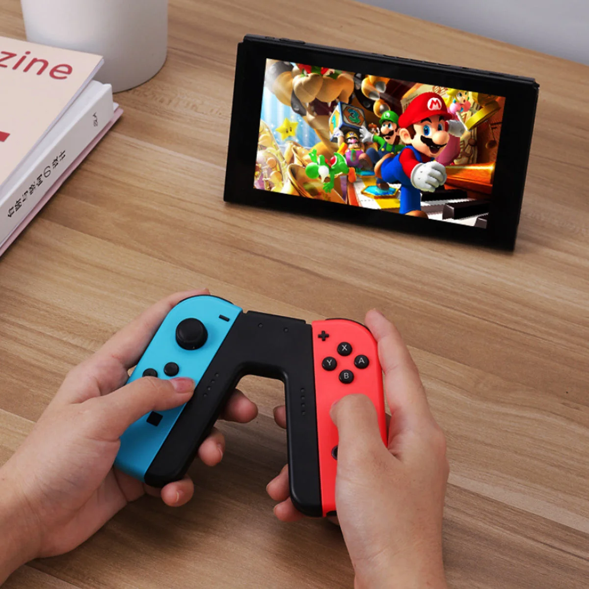 Red and Blue Switch Game Controller - Image 3