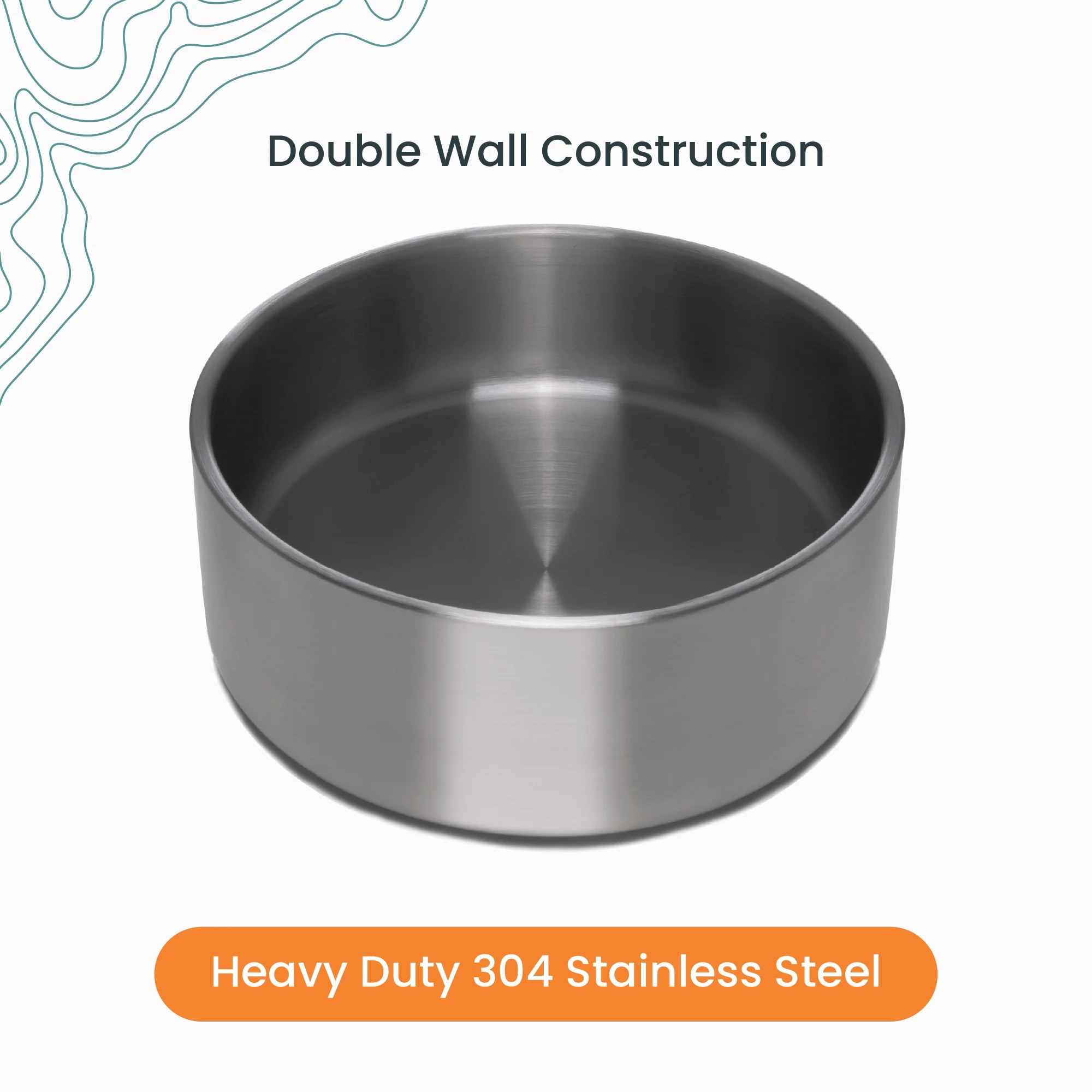 Stainless Steel Dog Bowl - Image 4
