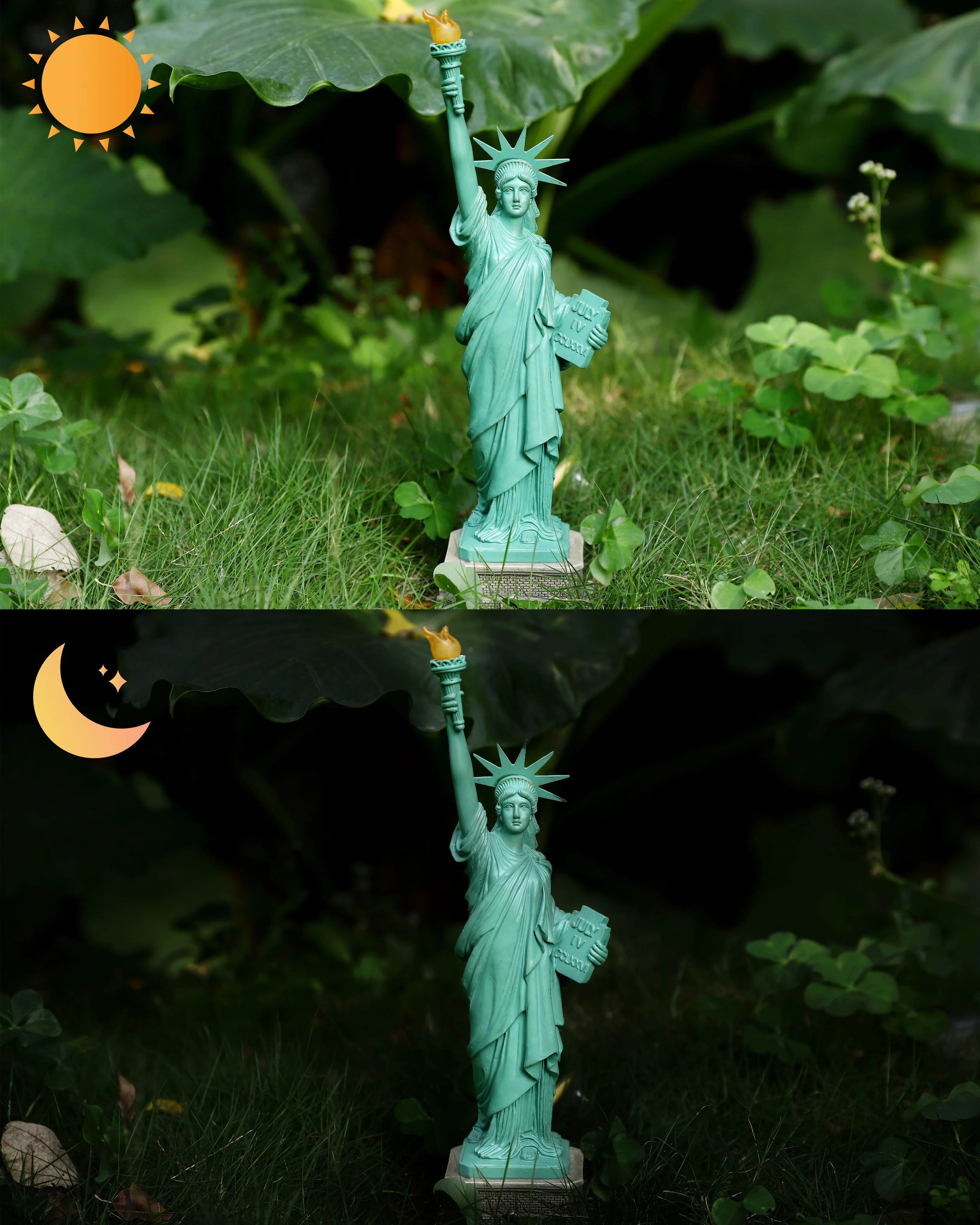 Statue of Liberty With High-Power Solar Spotlight - Image 10