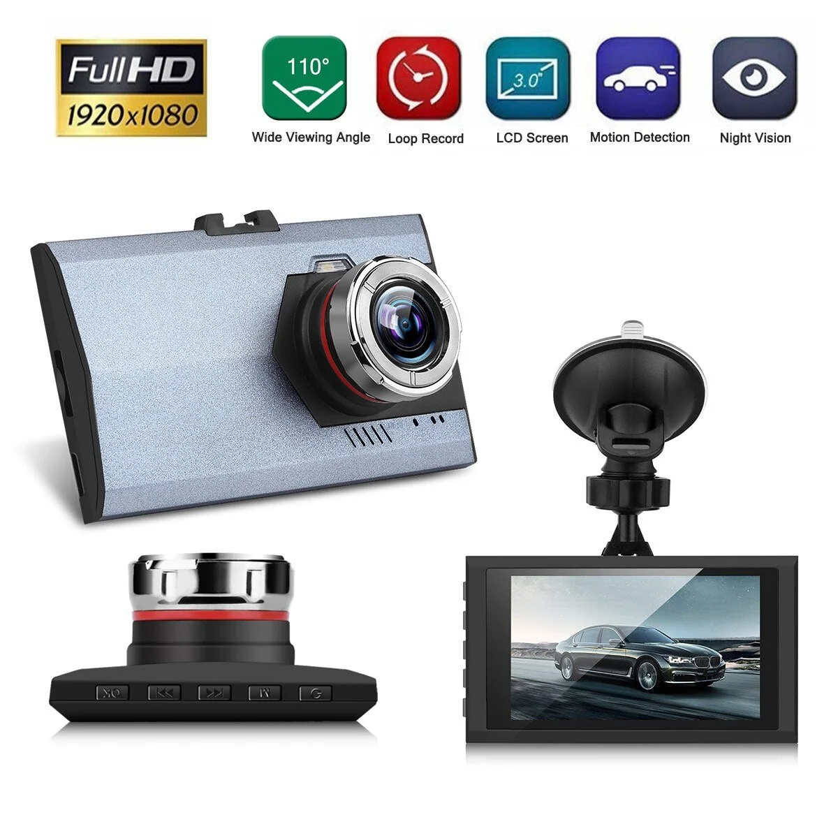 Thin Dash Camera Car Camcorder Advance and Portable - Image 3