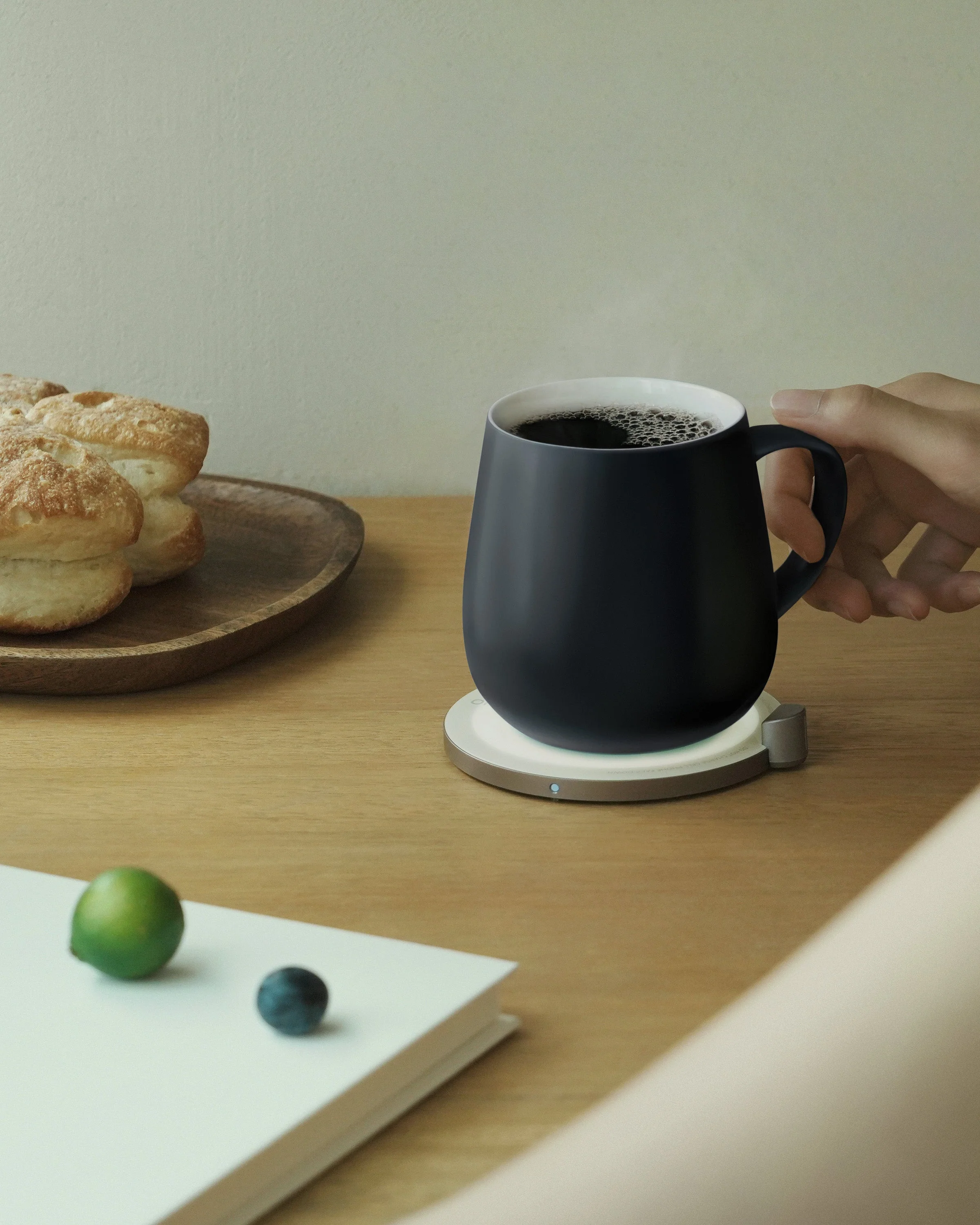 Ui Self-Heating Mug Set - Inkstone Black - Image 4
