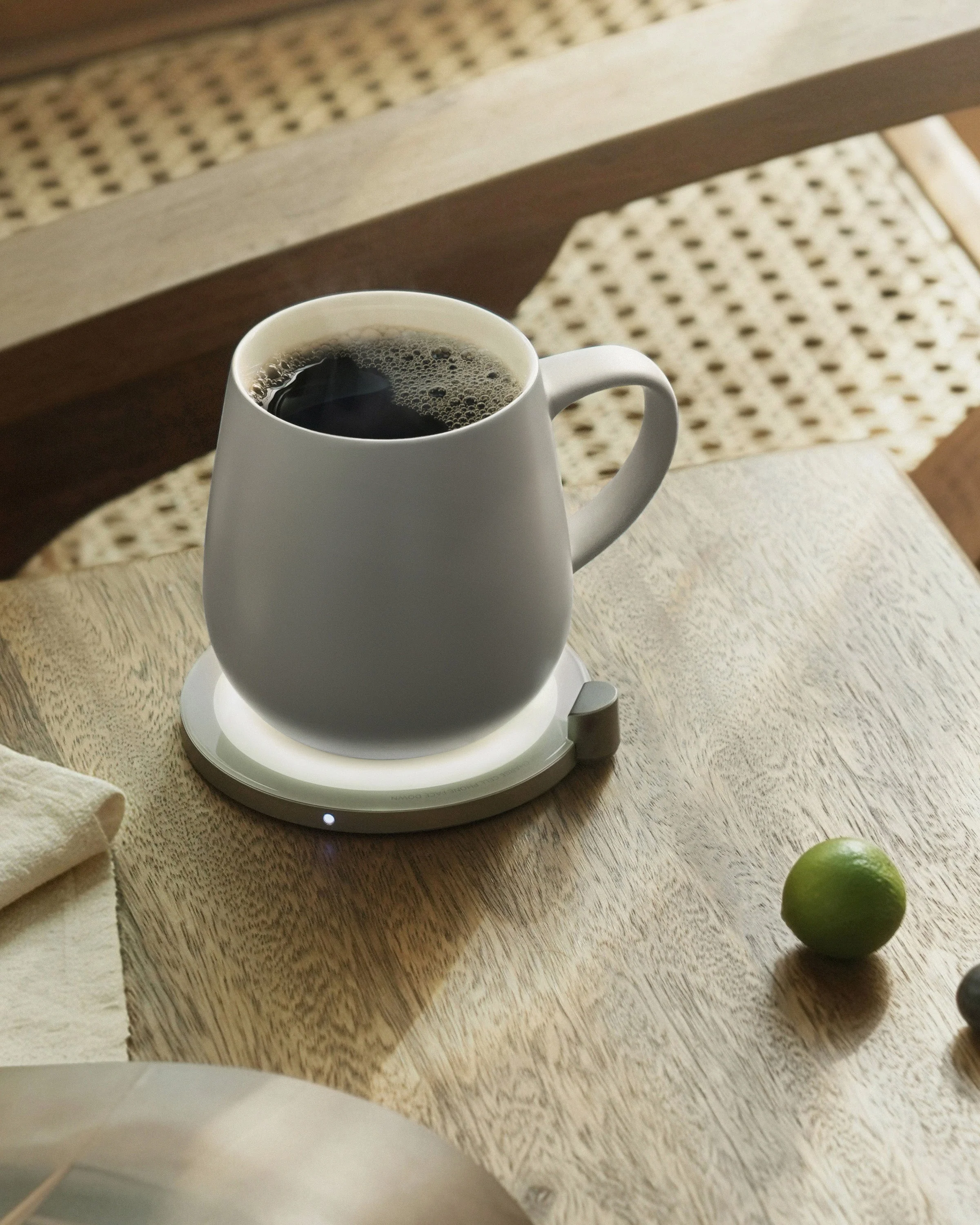Ui Self-Heating Mug Set - Soft Gray - Image 5