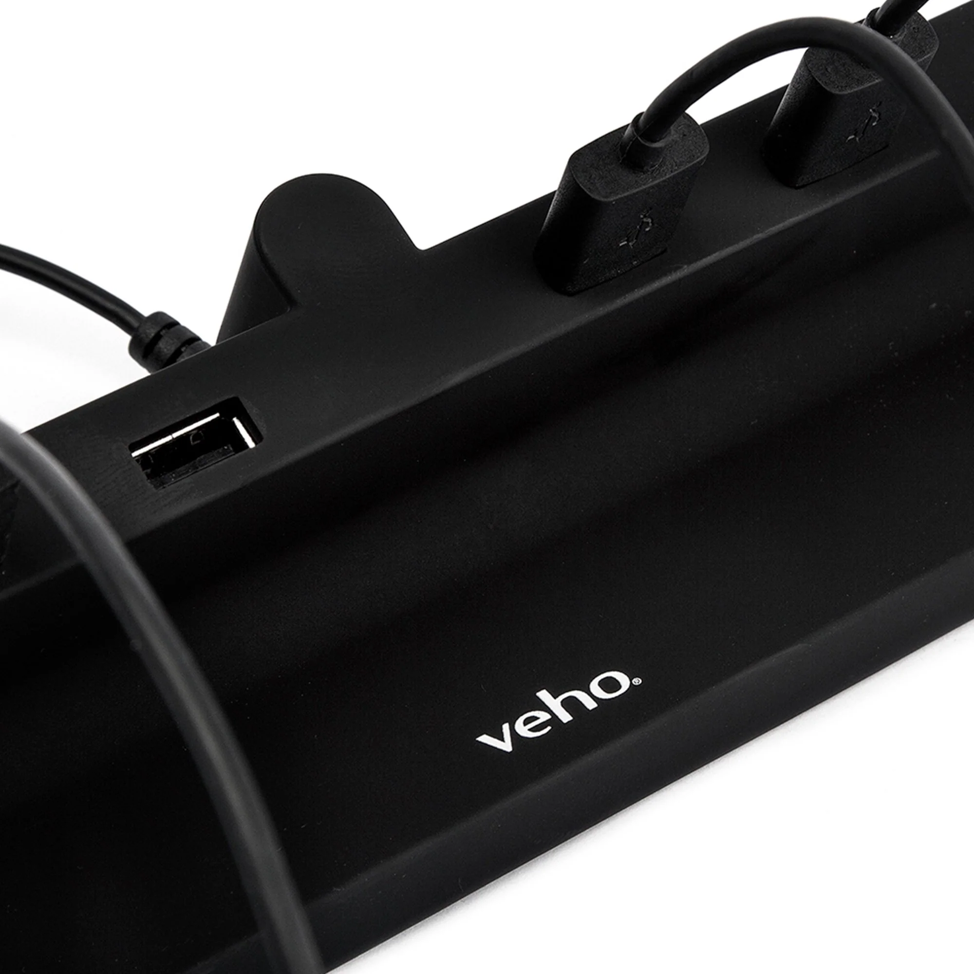 Veho TA-6 Desktop 6 Port USB Charging Hub with 2.4A Output – Black - Image 4